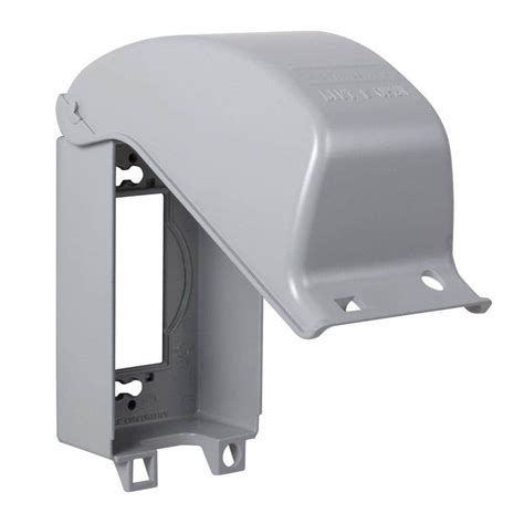 electrical gang box cover|4 gang weatherproof outlet cover.